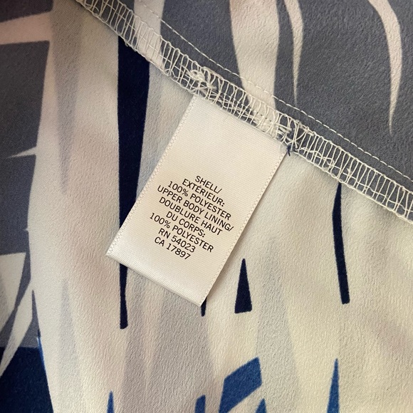 Banana Republic Factory Triangle Print Dress sz 8 - Picture 4 of 4